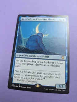 MTG: Magic The Gathering: Kami of the Crescent Moon- Rare- Near Mint - Image 1
