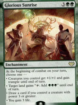 Innistrad: Crimson Vow #200 Glorious Sunrise - Image 1