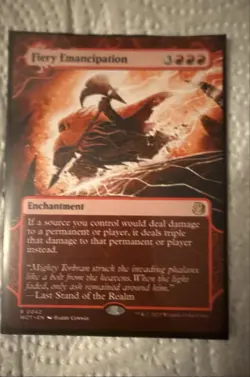 Fiery Emancipation Wilds of Eldraine: Enchanting Tales Regular - Image 1