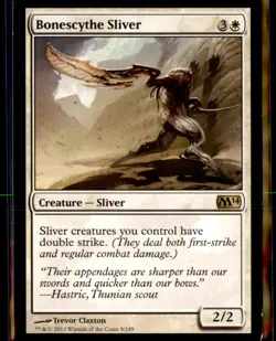 Magic 2014 (M14) #9 Bonescythe Sliver - Image 1