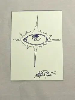 MTG Island (C) Beta Collector's Edition Artist Proof Sketch Bird Signed Poole - Image 2