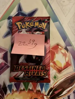 (VERY HEAVY) 22.39g Pokemon TCG Destined Rivals Booster Pack (SEALED)✅ - Image 2