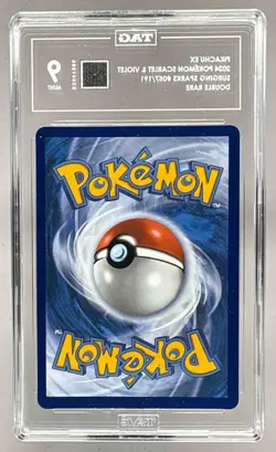 Pikachu ex 2025 Pokemon Prize Pack Series 7 #057 Reverse Holo TAG 9 - Image 2