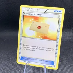 Professor's Letter 123/146 XY Base Set Uncommon Pokemon Near Mint - Image 1