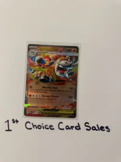 Pokemon Mega Camerupt ex 022/132 Pokemon Mega Evolution English Double Rare - Image 1