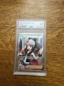 Pokemon TCG Hilda Ultra Rare Sv: White Flare Holo PSA 9 164/086 2025 - Image 1