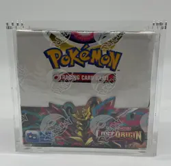 Pokemon TCG SWSH Lost Origin Booster Box SEALED w/Premium Acrylic Case - Image 1