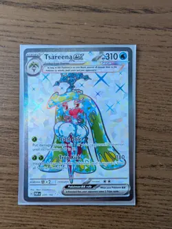 Tsareena ex 220/182 - Pokemon TCG - Sv04: Paradox Rift Ultra Rare Full Art NM - Image 1