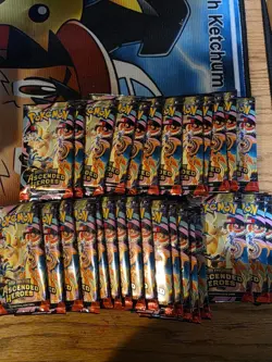 Lot of 30 Pokemon TCG Mega Evolution Ascended Heroes Booster Packs SEALED Lot 1 - Image 1