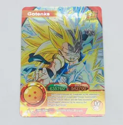 Gotenks - Dragon Ball Super Trading Card XR No.024 Rainbow Holo Foil Tc5 - Image 1