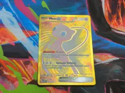 Pokemon Mew EX 205/165 Scarlet & Violet 151 Gold Full Art Holo English - Image 2