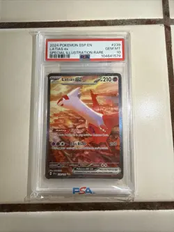 2024 Pokemon SSP EN LATIAS #239 GEM MT 10 - Image 1