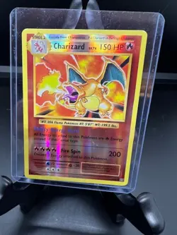 2016 Pokemon Evolutions Charizard Reverse Holo Foil # 11/108 Very Good w/1 flaw - Image 1