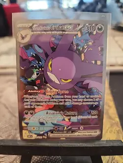 Pokemon Team Rocket's Crobat Ex 234/182 NM Destined Rivals - Image 1