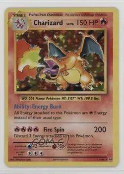 Charizard Holo Pokemon XY Evolutions 20th Anniversary #11 - Image 1
