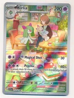 2023 POKEMON SCARLET VIOLET KIRLIA ILLUSTRATION RARE FULL ART HOLO #212/198 MINT - Image 1