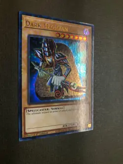 Yugioh - Dark Magician HAC1-EN002 1st Edition Dual Terminal Ultra PF Pristine! - Image 2