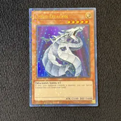 YUGIOH CARD CYBER DRAGON HAC1-EN014 1ST EDITION DUAL TERMINAL - Image 1