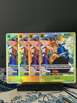 Sanji ST29-004 Playset x4 Starter Deck Egghead One Piece English - Image 1