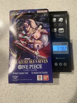 One Piece OP-14 The Azure Sea’s Seven Sleeved Booster Pack - Heavy - 37.82g 🔥🔥 - Image 1