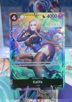 Kalifa OP03-081 Alt Art Pillars of Strength Foil Near Mint One Piece TCG English - Image 1