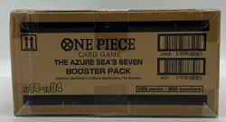 One Piece TCG OP14-EB04 English The Azure Sea's Seven Booster Box Case SEALED - Image 1