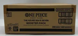 One Piece TCG OP14-EB04 English The Azure Sea's Seven Booster Box Case SEALED - Image 3