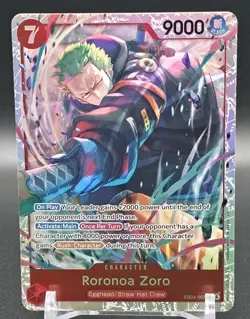 One Piece Roronoa Zoro EB04-007 SR ENGLISH OP15 - Image 1