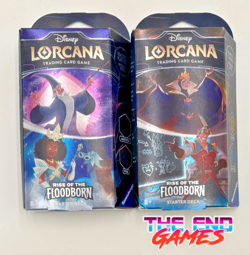 Lorcana Rise of the Floodborn Starter Deck Set of 2 Disney New HOT SALE! - Image 1