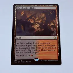 Foreboding Ruins 174 Magic The Gathering Trading Card MTG Tc7 - Image 1