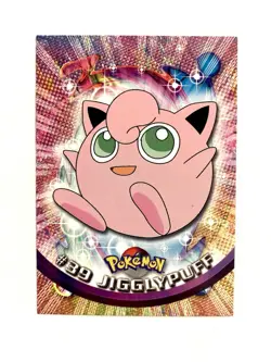 Jigglypuff #39 Topps Chrome Series 1 Base Chrome Holo 2000 Pokemon TCG Card NM - Image 1