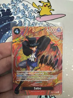 Sabo (P-105) (SP) - Adventure on Kami's Island (OP15-EB04) TCG English Card - Image 1