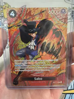 Sabo (P-105) (SP) - Adventure on Kami's Island (OP15-EB04) TCG English Card - Image 3
