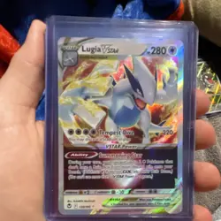 Pokemon TCG Lugia VSTAR Ultra Rare Full Art Holo Card 139/195 280 HP English - Image 1