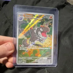 Pokemon TCG Tyrunt 070 2023 Holo Card 100 HP Basic Dinosaur English - Image 1