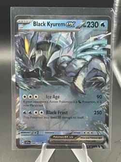 Black Kyurem EX 048/191 Full Art NM/M Surging Sparks Pokemon Card - Image 1