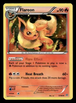 Miscellaneous Cards & Products Promo,Holo #013/098 Flareon - Image 1