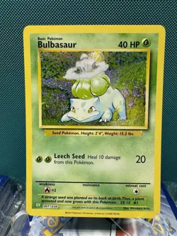 POKEMON Bulbasaur #001/034 Holo Trading Card Game Classic NM 2505 - Image 1