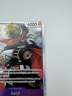 One Piece CCG Sanji SR OP07-064 Foil Card English NM - Image 3