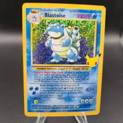 Blastoise 2/102 Pokemon Card - Celebrations: Classic Collection - NM - Image 1