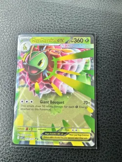 Pokemon Mega Meganium EX 010/217 ASC EX Holo 360 HP 70+ English Card - Image 1
