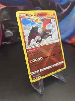 Pokemon🐲🔥 Radiant Charizard🔥🐲 Crown Zenith Holo Card 🔥 020/159 EXC. COND!🔥 - Image 2