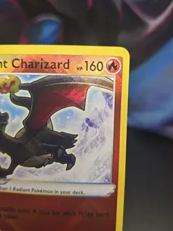 Pokemon🐲🔥 Radiant Charizard🔥🐲 Crown Zenith Holo Card 🔥 020/159 EXC. COND!🔥 - Image 4