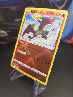 Pokemon🐲🔥 Radiant Charizard🔥🐲 Crown Zenith Holo Card 🔥 020/159 EXC. COND!🔥 - Image 5