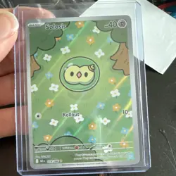 Pokemon Solosis Illustration Rare Holo 118/086 Sv: Black Bolt English Card - Image 1