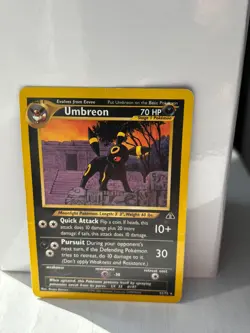 Umbreon Pokemon Card Rare Neo Discovery 32/75 Unlimited LP - Image 1