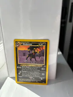 Umbreon Pokemon Card Rare Neo Discovery 32/75 Unlimited LP - Image 2