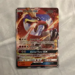 Pokemon Ho-Oh GX Sm-Burning Shadows Ultra Rare Card 21/147 - Phoenix - Image 1