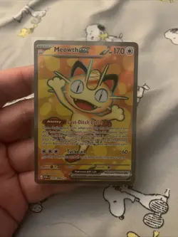 Meowth Ex Mega Evolution Perfect Order Pokemon Card Near Mint - Image 1