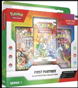 Pokemon TCG First Partner Illustration Collection Series 1 Sealed box - Image 1